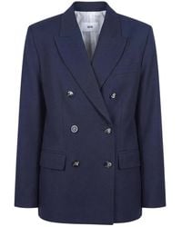 SOLOTRE - Jassen ,Blauw ,Blazers - Lyst