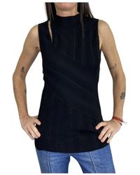 Diane von Furstenberg - Sleeveless Tops - Lyst