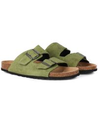 MC2 Saint Barth - Groene Katoenen Sandalen - Lyst