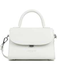 Lancaster - Tassen ,Wit ,Leer Suave Even Flap Handtas - Lyst