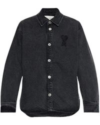 Ami Paris - Denimhemd - Lyst
