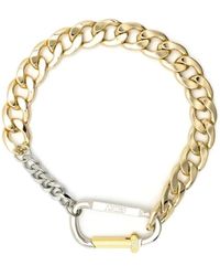 Aries - Chunky carabiner necklace - Lyst