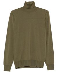 Paolo Pecora - Groene Sweatshirt Aw25 Stijlvol Comfort - Lyst