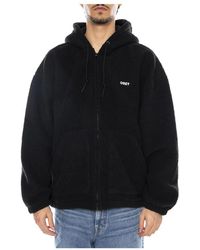 Obey - Giacca Sherpa - Lyst