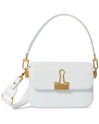 Off-White c/o Virgil Abloh - Off Blanc Binder Small en cuir Sac à bandoulière - Lyst