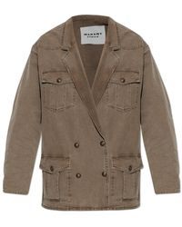 Isabel Marant - Nevala Denim Blazer - Lyst