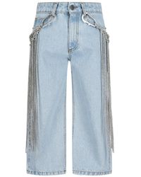 GIUSEPPE DI MORABITO - Cropped Jeans - Lyst