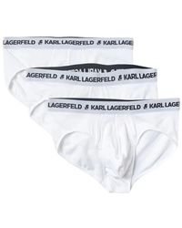 KARL LAGERFELD - Logo Brief Set (Set Van 3) - Lyst