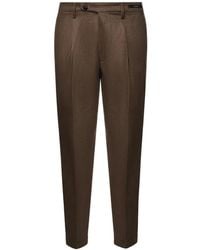 Michael Coal - Broeken ,Bruin ,Frederick Pantalon - Lyst