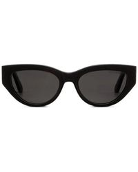 Dior - Butterfly Zonnebril Met Goudkleurige Metalen Brilpoten - Lyst