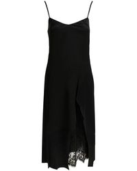 Acne Studios - Lace Trim Slip Dress - Lyst