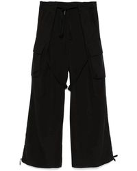 Ann Demeulemeester - Wide Trousers - Lyst