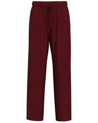 Marella - Bordeaux Elegante Nachhaltige Damen Hose - Lyst