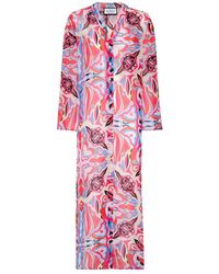 Philipp Plein - Chiffon Seta Kaftan - Lyst
