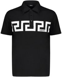 Versace - Katoenen Poloshirt - Lyst