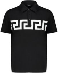 Versace - Katoenen Poloshirt - Lyst