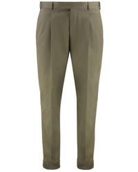 PT Torino - Stretch-Baumwollhose Mit Taschen - Lyst