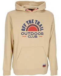 Vans - Hoodies & Sweatvesten ,Katoen Outdoor Club Hoodie Sweatshirt Met Lange Mouwen - Lyst