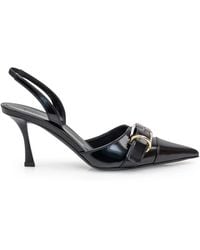 Givenchy - Schoenen ,Zwart ,Leer Voyou Slingbacks - Lyst
