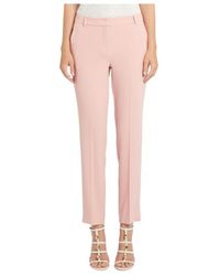 Marella - Broeken ,Roze ,Polyester Fune Broek - Lyst