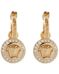 Versace - Boucles d'oreilles - Lyst