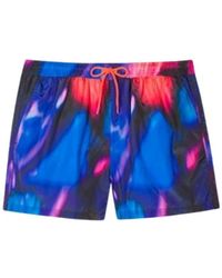Paul Smith - Badmode ,Veelkleurig ,Polyester Rave Boy Print Zwemshorts - Lyst
