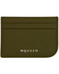 McQueen - Leder Kartenhalter - Lyst