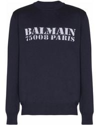 Balmain - Round-Neck Knitwear - Lyst