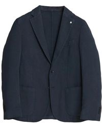 L.B.M. 1911 - B.M. 1911, ,Jassen ,Blauw ,Katoen Jassen - Lyst