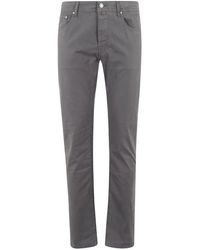 Jacob Cohen - Stretch-Gabardine-Taschenhose - Lyst
