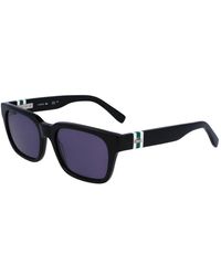 Lacoste - Schwarz weiß/dunkelgrau sonnenbrille,sunglasses,sonnenbrille - Lyst