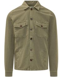 Bl'ker - Hemdjacke Mit Brusttasche Und Knöpfen - Lyst