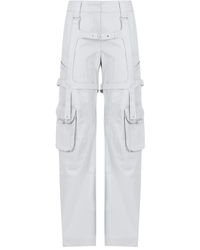 Off-White c/o Virgil Abloh - Trousers > straight trousers - Lyst