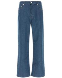 A.P.C. - Wide Jeans - Lyst