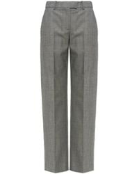 McQueen - Wool Broeken - Lyst