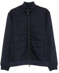 Fay - Giubbino Bimateriale - Lyst