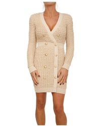 Elisabetta Franchi - Knitted Dresses - Lyst