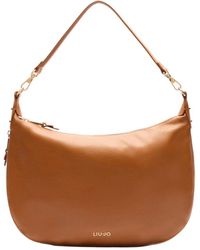 Liu Jo - Hobo-Tasche Aus Kunstleder Mit Abnehmbarem Griff - Lyst