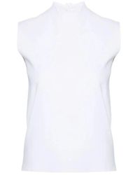 Plan C - Sleeveless Tops - Lyst