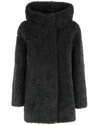 Rrd - Jassen ,Zwart ,Lamb Hood Jacket - Lyst