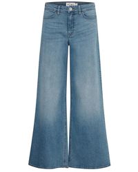 Ichi - Wide Jeans - Lyst