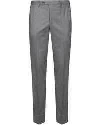 Rota - Wollen Broek Met Ritssluiting Zakken - Lyst