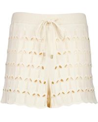 Zimmermann - Korte Broeken ,Polyester Rhiannon Pointelle Short - Lyst