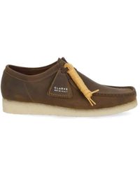Clarks - Shoes > flats > laced shoes - Lyst