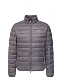 EA7 - Core Identity Packable Down Jacket - Lyst