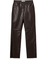 Sofie Schnoor - Brooklyn Leren Broek - Lyst