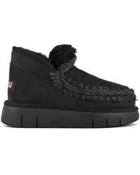 Mou - Schoenen ,Zwart ,Wol Eskimo Bounce Sneaker - Lyst