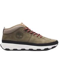 Timberland - Sneakers uomo in tessuto - Lyst