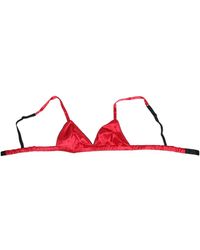 Dolce & Gabbana - Ondergoed ,Rood ,Satijn Soft Cup Bh - Lyst