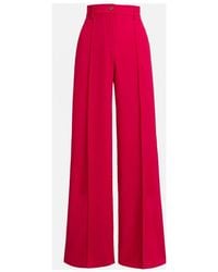 MSGM - Wide Trousers - Lyst